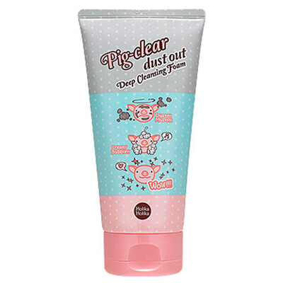 

Holika Holika Pig Clear Dust Out Deep Cleansing Foam 150ml Moisturizing Skin