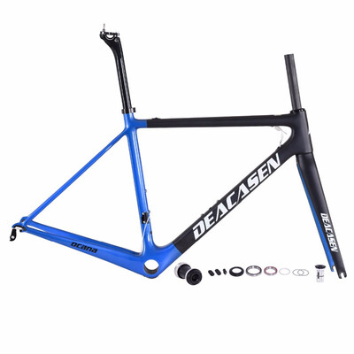 

2018 Hot Sale Carbon Fiber T800 Road Frame Di2 & Mechanical Racing Carbon Road Bike 3KUd FrameFork SeatpostHeadsetClamp