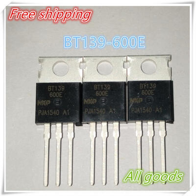 

50 PCS BT139-600E TO-220 BT139-600 BT139 Triacs logic level 600v 18A
