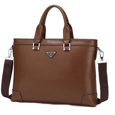 

Fashion Mens Leather Business Bag Briefcase Messenger Shoulder Bag Tote Bag B-fdk1628