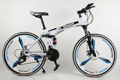

KUBEEN mountain bike 26-inch steel 21-speed dual disc brakes variable speed bicycle