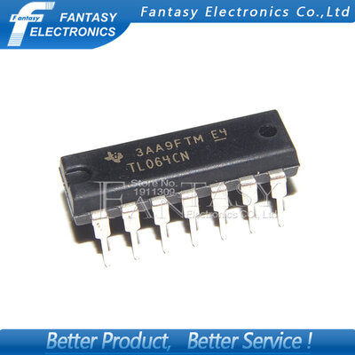 

10PCS TL064CN DIP TL064 DIP14 new&original IC free shipping