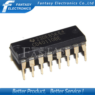 

50PCS CD40110BE DIP16 CD40110 DIP new&original IC free shipping