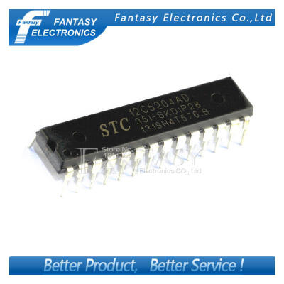 

5PCS STC12C5204AD-35I-SKDIP28 DIP28 STC12C5204AD DIP 12C5204AD new&original IC free shipping
