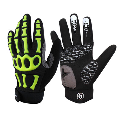 

Spakct COOL04B refers to the joint 2 on behalf of the bike gloves skull long finger riding gloves green L