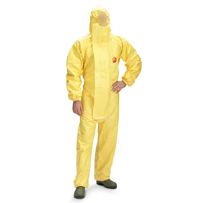 

DuPont DU PONT Tychem C chemical protective clothing acid&alkali resistant liquid corrosion resistance oil waterproof&safety isolation coveralls overalls M code