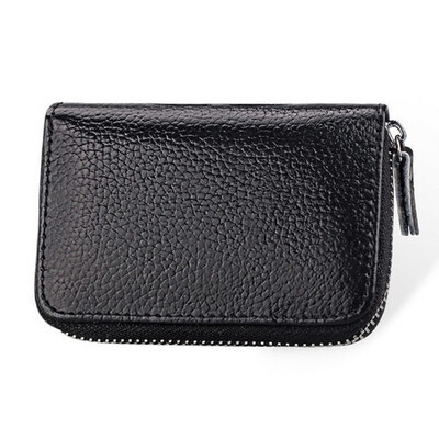 

Mens Womens Leather Mini Slim Wallet ID Credit Card Holder Case Organizer Purse