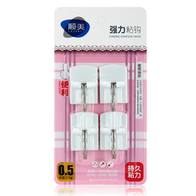 

Shunmei sticky hook multi-purpose nail-free hook 4 only SM-1138