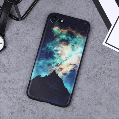 

Мода Аврора звезды космические крышка для Apple iPhone 5 5s se 6 6s телефон силиконовый Мягкий ТПУ тонкий чехол для iPhone 7 8 x