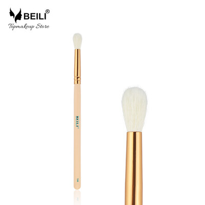 

BEILI 134 Rose Golden Ferrule Natural Goat Hair Large Blending Eye Shadow Crease Single Makeup Brush Розовая ручка
