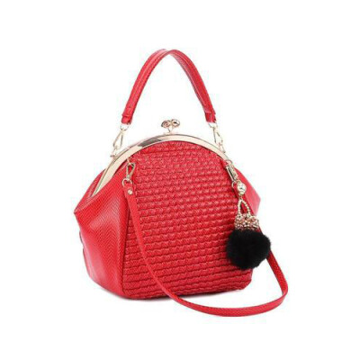 

New fashion women handbags leather snakeskin folds portable shoulder tote bag messenger bag ladies bag clip shell tide