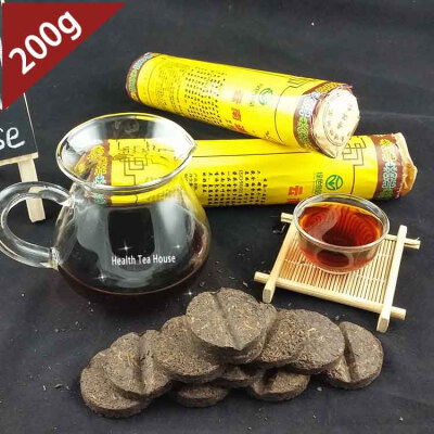 

Оптовая 200g китайский мини-пуэр чайный пирог 2009 год Puerh Китай Юньнань Puer Чай Pu'er Здравоохранение Puerh Weight Weight Loss Aged pu