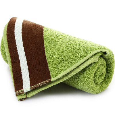 

Sanli cotton color home living face towel 34×73cm flat cloth satin towel