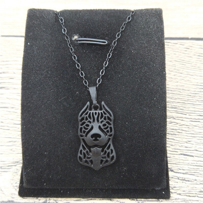 

New American Pitbull Necklace Trendy Style American Pitbull Pendant Necklace Women Fashion Pet Dog Jewellery