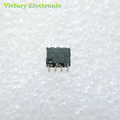 

Original Brand New 24C16 AT24C16 24C16N 24c16 10PCS/Lot SMD Storage Chip SOP-8 Wholesale Electronic