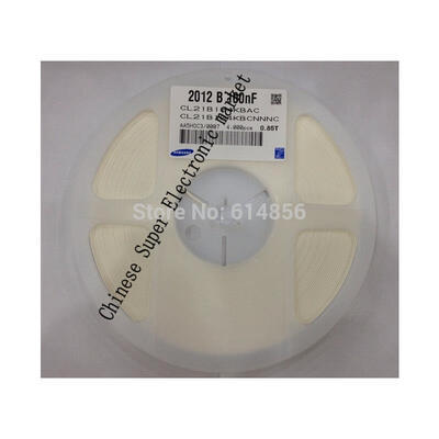 

100PCS 0.1uF 100nF 0805 104 10% X7R SMD Capacitor