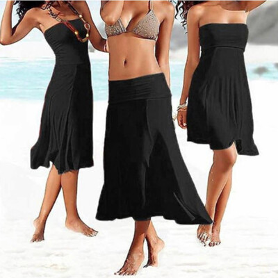 

Chest wrapped skirt beach dress sling beach wrap skirt Resort