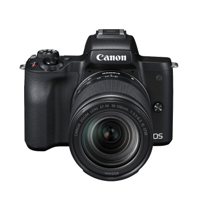 

Canon EOS M50 (15-45 + 55-200 двухцветная черная крышка) (DIGIC 8 процессор 2,4 миллиона пикселей с двумя фокусами поворотный сенсорный экран)