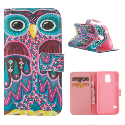 

MOONCASE ЧЕХОЛ ДЛЯ Samsung Galaxy S5 Flip PU Leather Fold Wallet Card Slot Kickstand Back [Pattern series] /a12