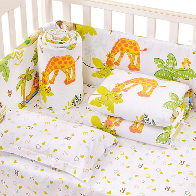 

elephant baby elepbaby bed seven sets of baby bedding sets removable wash bed bed sheets quilt cover is the core pillow pillow pillow animal kingdom