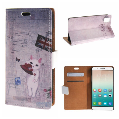 

MOONCASE Huawei Honor 7i ЧЕХОЛ ДЛЯ Flip Wallet Card Slot Stand Leather Folio Pouch /a13