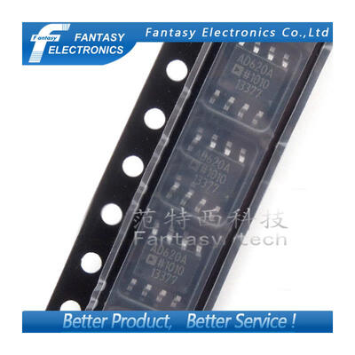 

10PCS AD620ARZ SOP8 AD620A SOP AD620 SMD Low Cost Low Power Instrumentation Amplifier new&original IC free shipping
