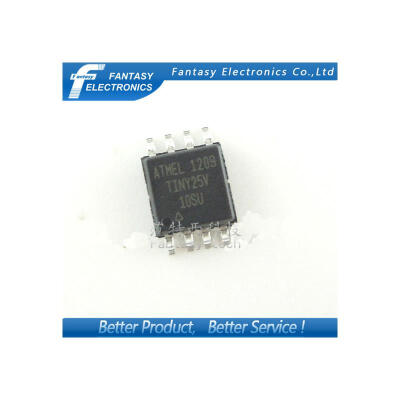 

5PCS ATTINY25V-10SU SOP ATMEL TINY25V-10SU TINY25V SOP8 SMD Programmable Flash free shipping