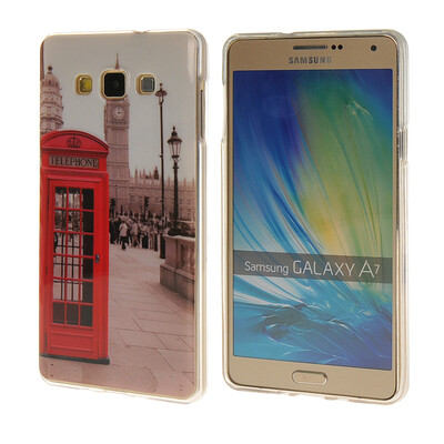 

MOONCASE Painted style Soft Flexible Silicone Gel TPU Shell Back Case Cover for Samsung Galaxy A7 a13