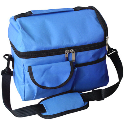 

Easy Tour Portable Insulation Pack Bento Pack Self-driving Equipment Camping Picnic Bag Blue