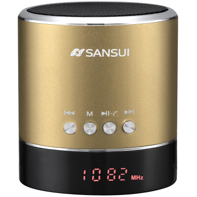 

Пейзаж (SANSUI) A38s Bluetooth малые громкоговорители мини стерео портативный кардридер радиотелефон музыкальный плеер золото