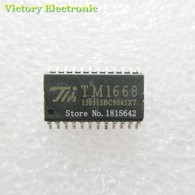 

New Original TM1668 SM1668 MC2102D 10PCS/Lot SOP24 LED Driver Chip Wholesale Electronic