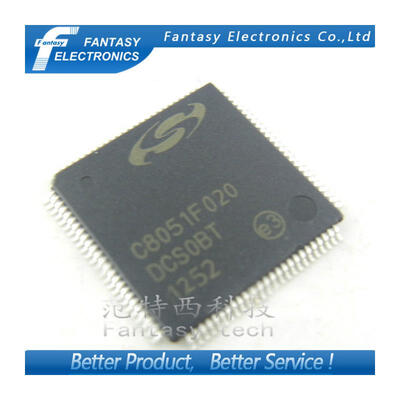 

2PCS C8051F020-GQR QFP SILICON C8051F020 MCU TQFP100 new and original IC free shipping