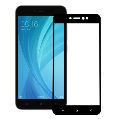 

GiGiboom 2pieces 9H HD Full Cover Закаленное стекло Screen Protector для Xiaomi Redmi Note 5A Screen Protector Film