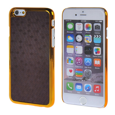 

MOONCASE iPhone 6 (4,7 ") Дело Золото Хром Scale фильмы стиль жесткий задняя крышка чехол для Apple IPhone 6 (4.7") Фиолетовый