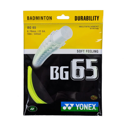 

Yonex Yonex BG65Ti-002 Badminton Line Offensive Elasticity