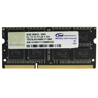 

Десять команд (команда) Низкое напряжение DDR3 1600 8G Память ноутбука