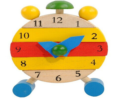 

Новая деревянная игрушка для съемных часов Baby Educational Toy