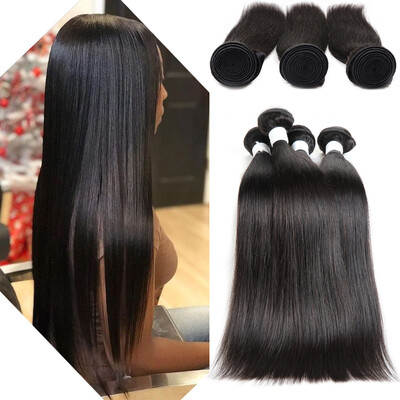 

7a Cheap Brazilian Hair Straight unprocessed Brazilian Straight Virgin Human Hair Brazillian Straight Hair 3 Bundle