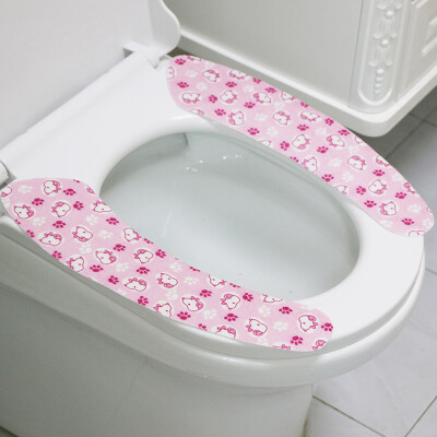 

Melody paste toilet seat toilet seat cover washer sweat-absorbent toilet 8 pieces