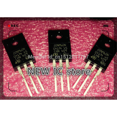 

Free shipping 5PCSLOT 22NM60N 22A 600V STF22NM60N TO220 original&new