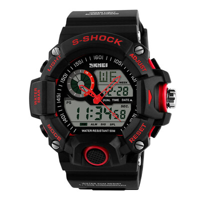 

SKMEI 0531 Men Fashion Style LED Digital Luxury Military Army Quartz Watch
