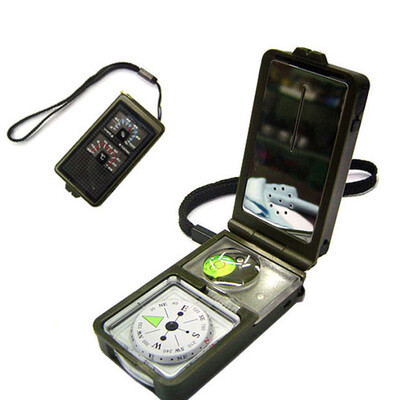 

10 в 1 Открытый Отдых Туризм выживания Tool Компас Fire Starter Light