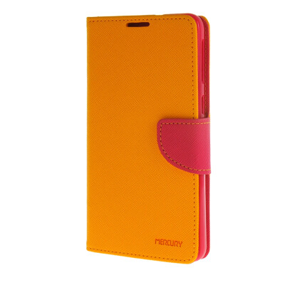 

MOONCASE Splice Color Leather Wallet Flip Card Slot Bracket Back Case Cover for HTC Desire 826 Yellow