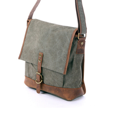 

новый мешок мужчин холст сумку полноценный кожа crossbody сумку высокого качества женщин плечо сумку