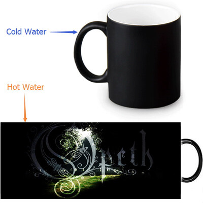 

Opeth Morphing Mug Color Change Tea Cup Волшебная молочная кружка для кофе
