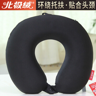 

Arctic velvet Bejirong U-shaped pillow neck pillow cervical pillow car aircraft home travel headrest siesta pillow u-shaped pillow gray