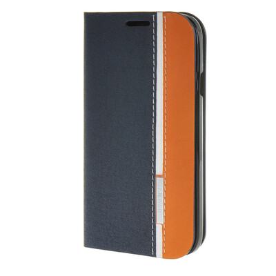 

MOONCASE ЧЕХОЛ ДЛЯ WIKO Barry Minimalist style Leather Card Wallet Flip Slot Bracket Back Cover Sapphire