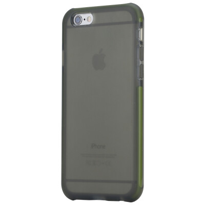 

Jingdong self] Locke ROCK Apple iPhone6plus / 6s plus mobile phone shell excellent shield series of anti-shake anti-seismic protective cover / transparent matte shell through the green