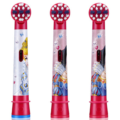 

Braun Braun O Le B EB10-3K children&39s electric toothbrush head three sets for D10 DB4510K series toothbrush Snow White pattern