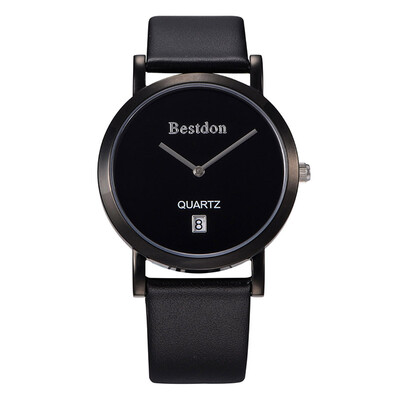 

BESTDON BD9951G Mens Fashionable Simple Waterproof Quartz Wrist Watch Black
